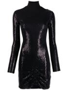 Marcelo Burlon County Of Milan Paillettes Mini Dress - Black