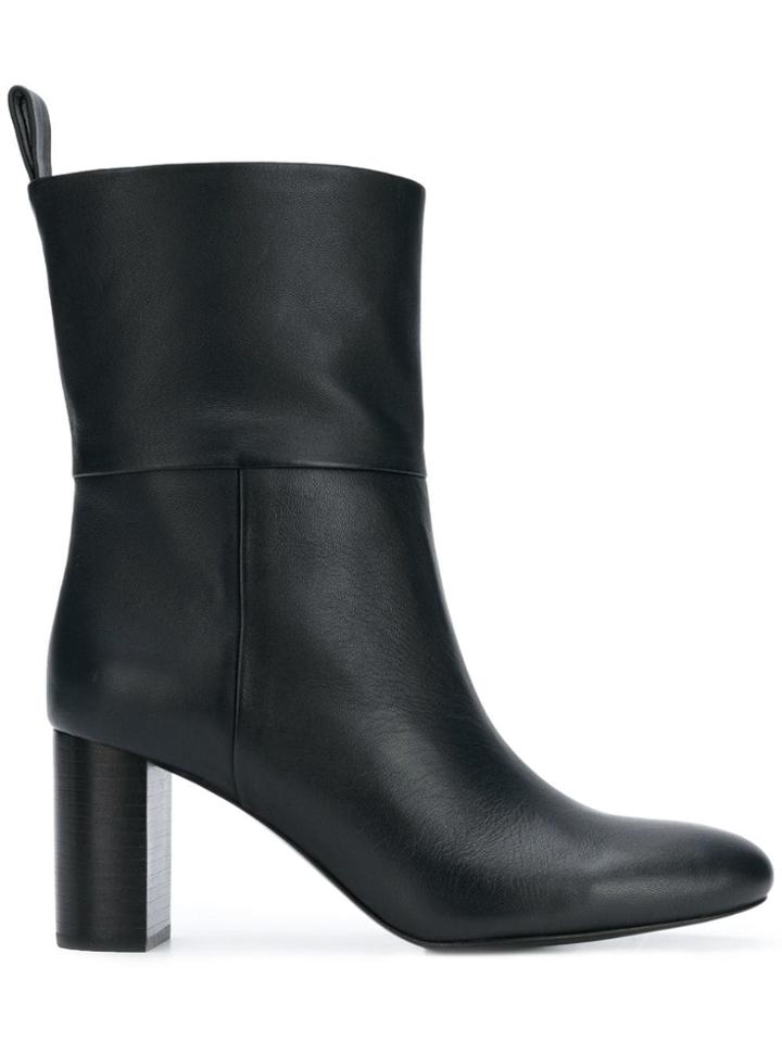 Jil Sander Navy Mid-calf Boots - Blue