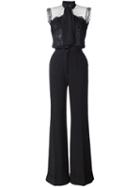 Elie Saab Lace Top Jumpsuit