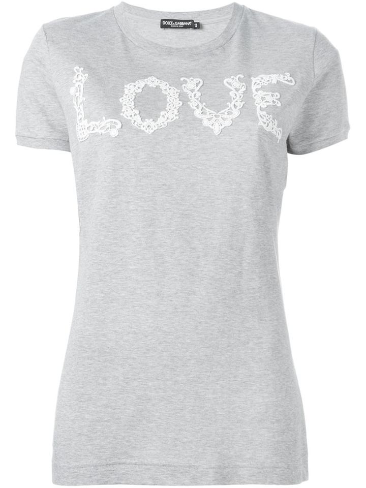 Dolce & Gabbana 'love' T-shirt