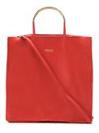 Osklen Leather Tote Bag - Red