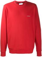 Calvin Klein Chest Logo Sweatshirt - Red