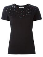 Valentino 'cherry Tree' T-shirt, Women's, Size: Small, Black, Cotton