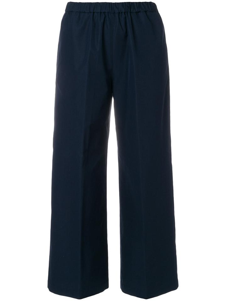 Aspesi Striped Tailored Trousers - Blue