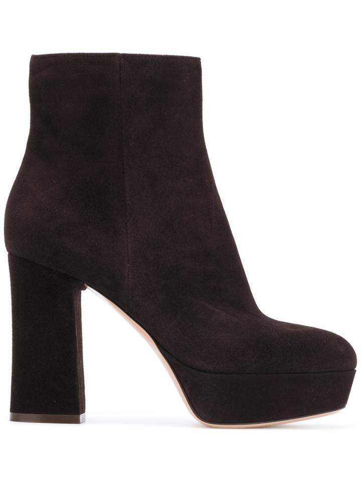 Gianvito Rossi Temple Boots - Brown