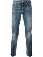 Dondup 'george' Skinny Jeans, Men's, Size: 31, Blue, Cotton/spandex/elastane