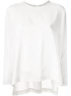 Red Valentino Sheer Tulle Blouse - Black
