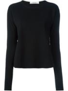 Dorothee Schumacher Sash Detail Sweater, Women's, Size: 1, Black, Polyamide/spandex/elastane/virgin Wool