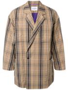 A(lefrude)e Tartan Jacket - Brown
