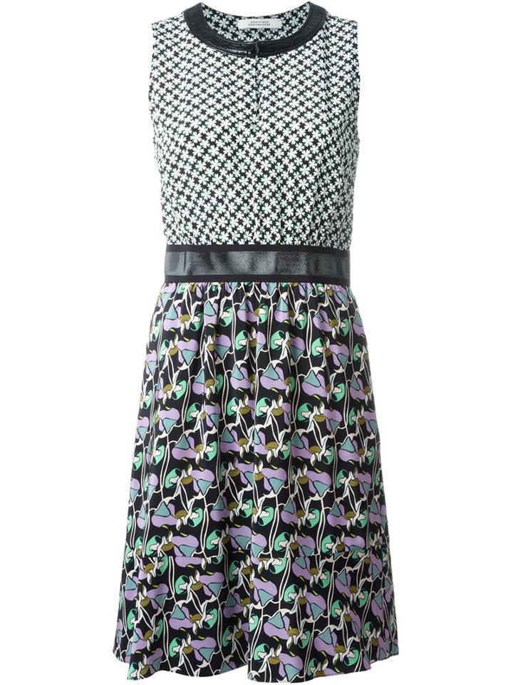 Dorothee Schumacher Printed Cinched Waist Dress