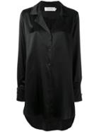 Marques'almeida - Button-up Shirt - Women - Silk - M, Black, Silk