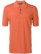 Ermenegildo Zegna Xxx Short-sleeve Polo Top - Orange