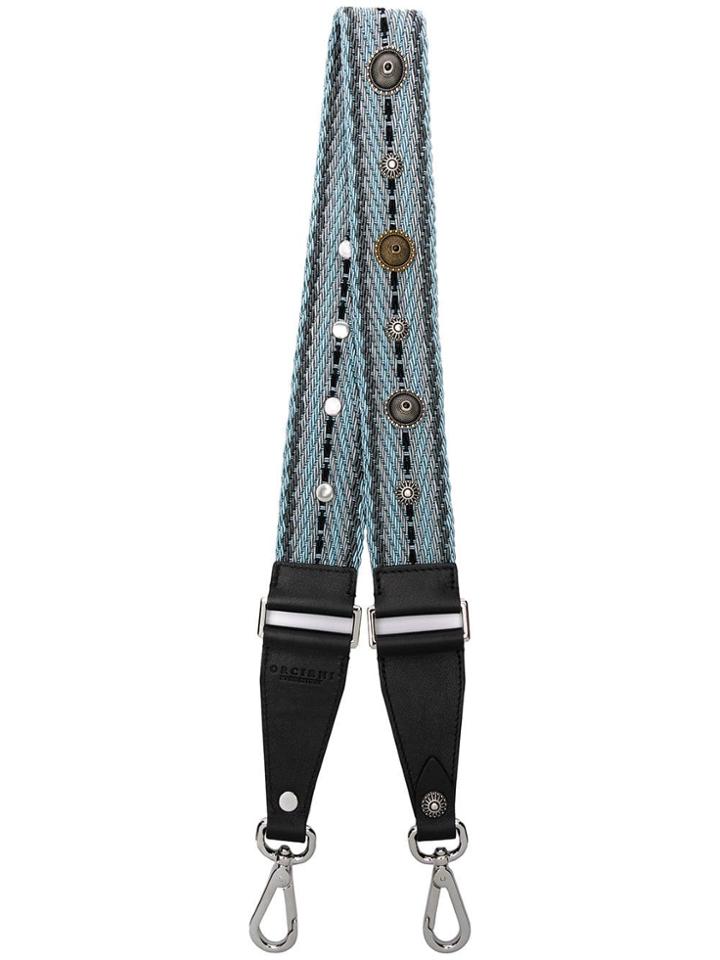 Orciani Embellished Bag Strap - Blue