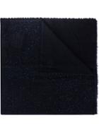 Faliero Sarti Glitter Effect Scarf - Blue