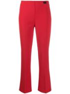 Blumarine Cropped Trousers - Red