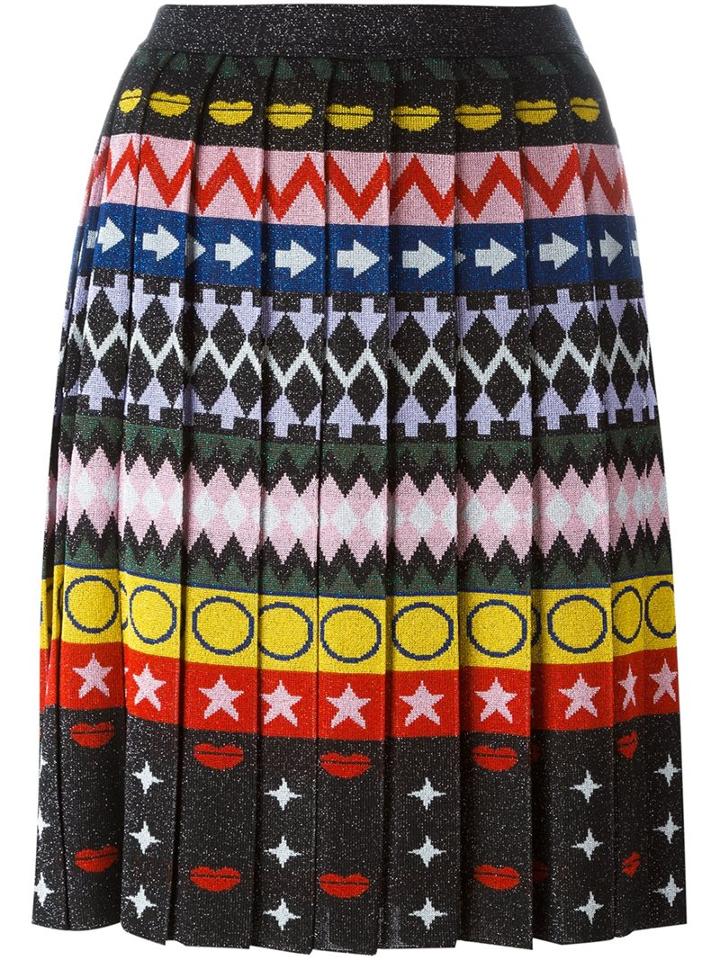 Mary Katrantzou 'mandy' Sparkle Jacquard Skirt