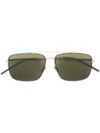 Dior Eyewear Square Sunglasses - Metallic