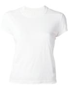 Rick Owens Drkshdw Cropped Bonnie T-shirt, Women's, Size: L, White, Cotton