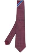 Canali Embroidered Contrast Tie