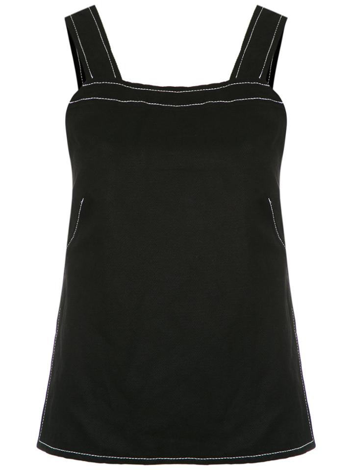 Osklen Stitching Details Top - Black