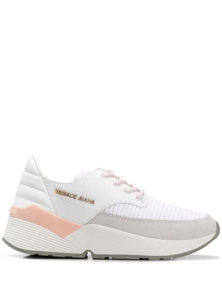Versace Jeans Platform Snekaers - White
