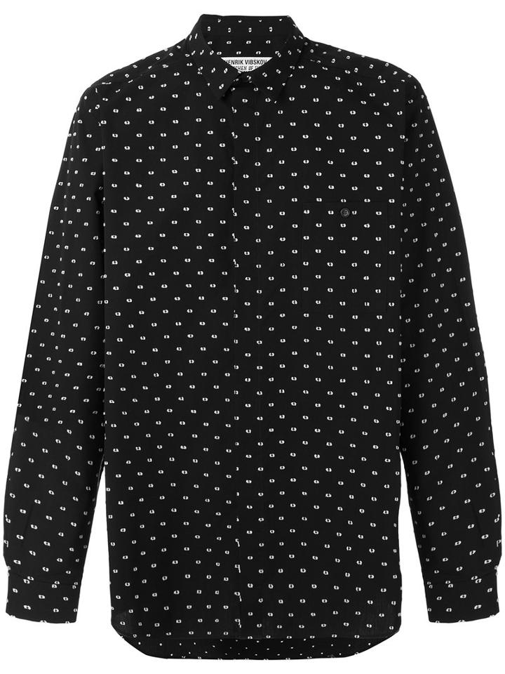 Henrik Vibskov - James Shirt - Men - Cotton - S, Black, Cotton