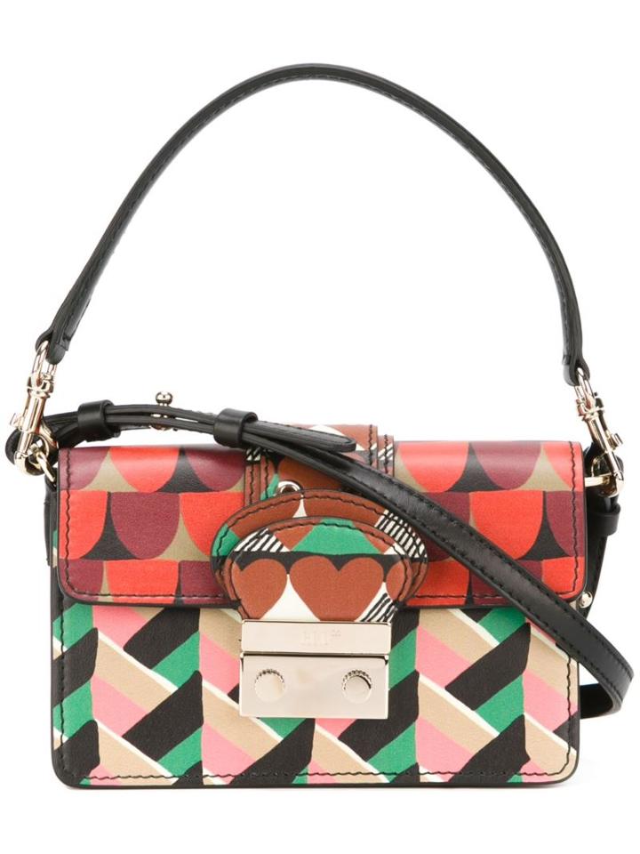 Red Valentino Multi Print Shoulder Bag, Women's, Calf Leather