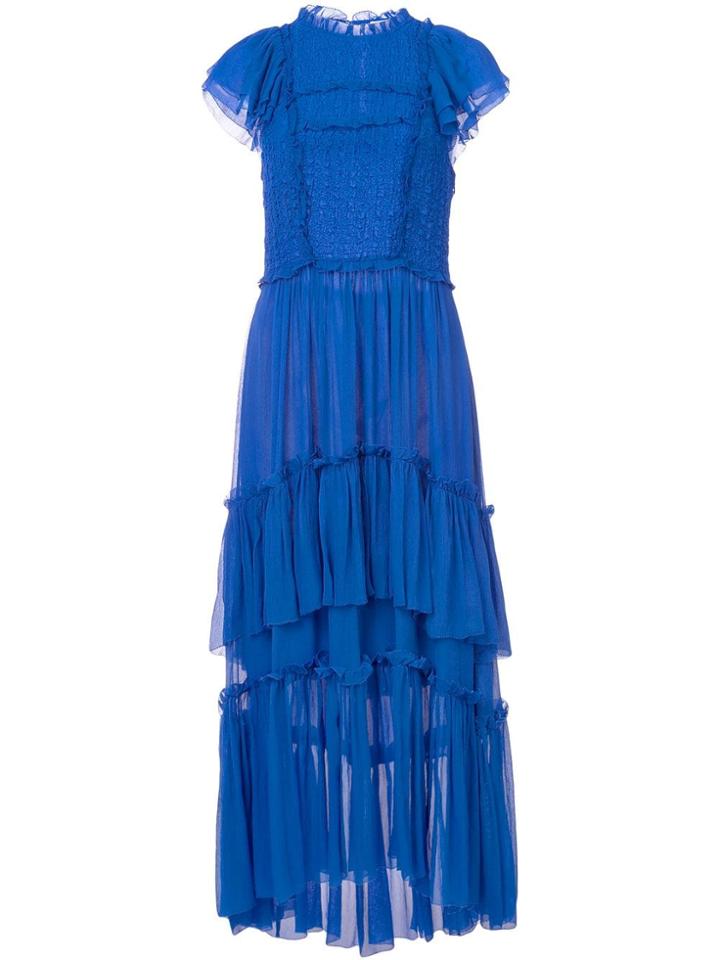 Ulla Johnson Lenora High Low Dress - Blue