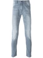 Edwin Ed-80 Slim Tapered Jeans, Men's, Size: 34, Grey, Cotton/polyester/spandex/elastane/cotton