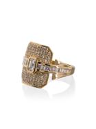 Shay 18k Yellow Gold Ring - Metallic