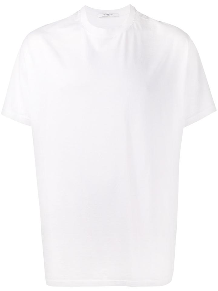 Givenchy - Columbian-fit Logo Embroidered T-shirt - Men - Cotton - Xl, White, Cotton