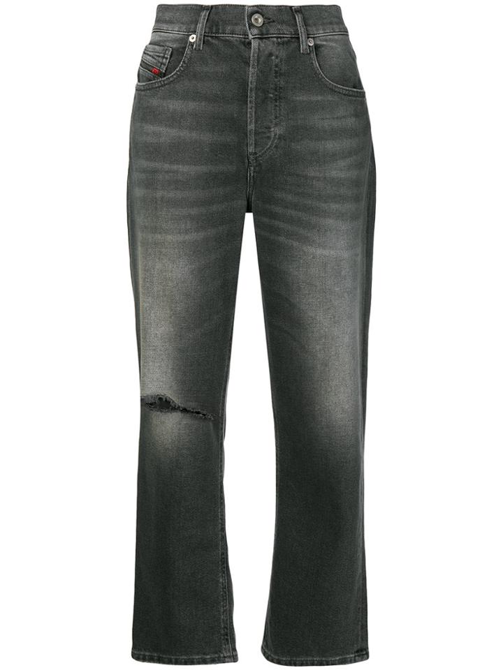 Diesel Aryel 084vk Straight Jeans - Grey