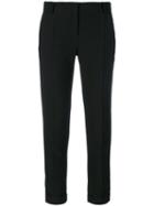 Carven - Cady Cropped Trousers - Women - Polyester/acetate/viscose - 34, Black, Polyester/acetate/viscose