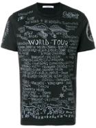 Givenchy World Tour Print T-shirt - Black