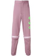 Ambush High-waist Printed Track Pants - Pink