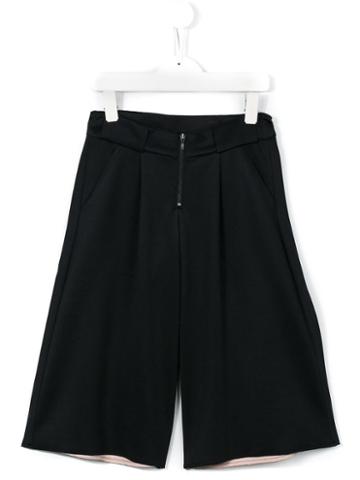 Une Fille Pleated Culottes, Girl's, Size: 8 Yrs, Blue