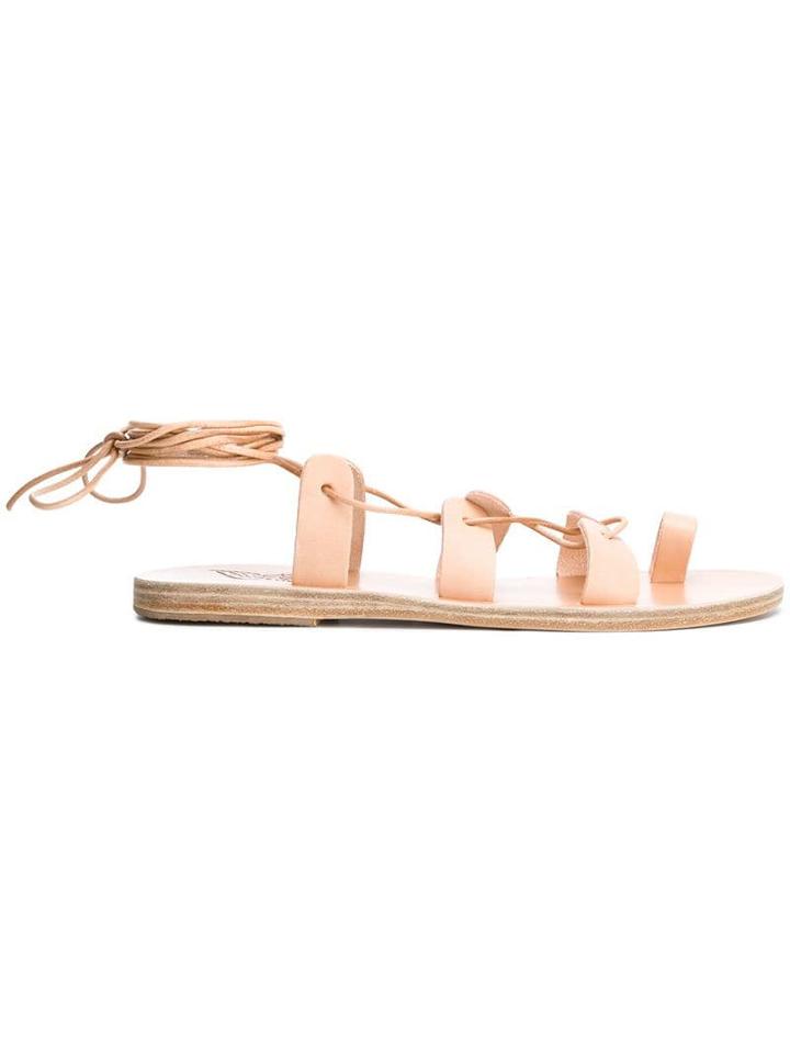 Ancient Greek Sandals Alcyone Flat Sandals - Neutrals