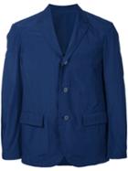 08sircus - Lightweight Single-breasted Blazer - Men - Cotton/polyester - 5, Blue, Cotton/polyester
