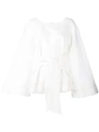 Paul Smith - Kimono Sleeve Top - Women - Silk/cotton/cupro - 44, White, Silk/cotton/cupro