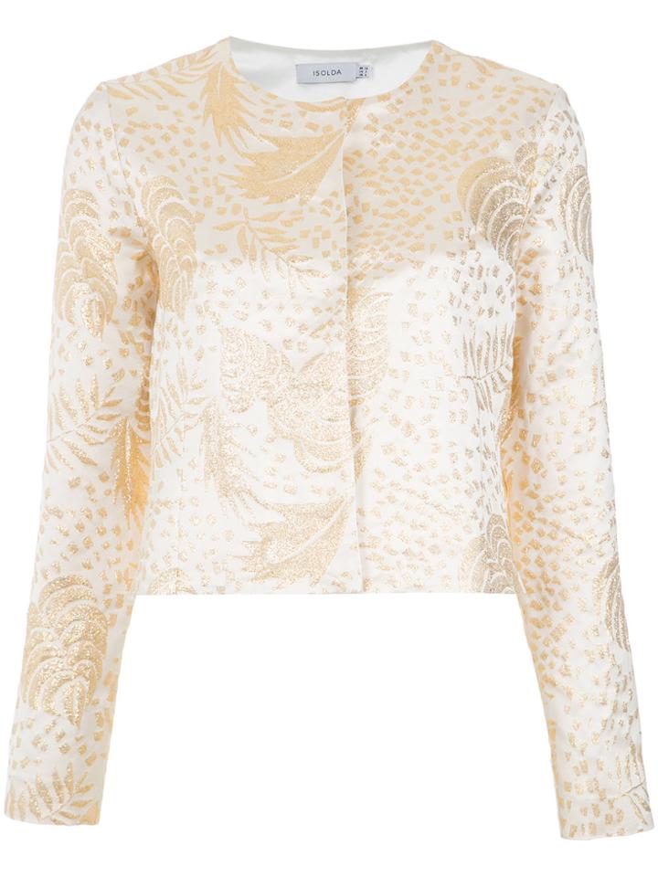 Isolda Printed Jacket - Nude & Neutrals