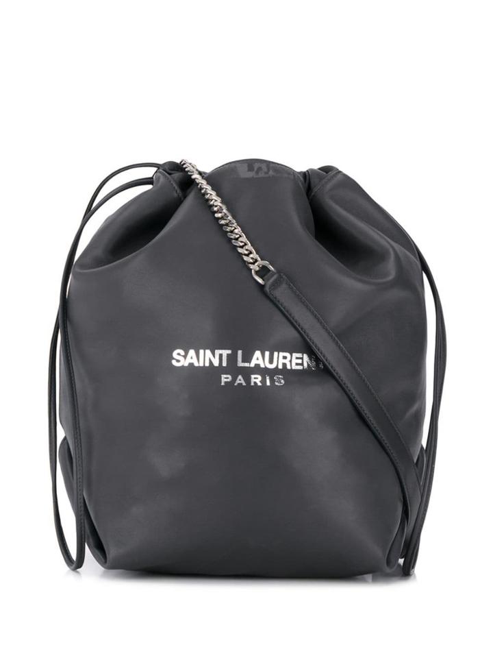 Saint Laurent Teddy Pouch - Grey