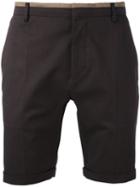 Al Duca D'aosta 1902 - Chino Shorts - Men - Cotton/spandex/elastane - 54, Brown, Cotton/spandex/elastane
