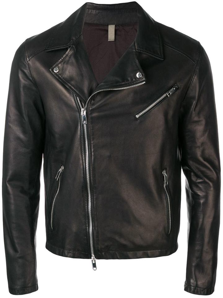Tagliatore Biker Jacket - Black