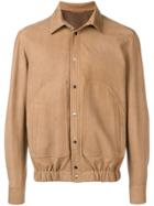 Neil Barrett Buttoned Waterproof Jacket - Brown