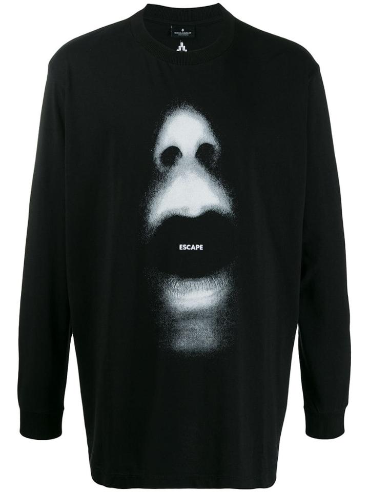 Marcelo Burlon County Of Milan Escape Print Sweatshirt - Black
