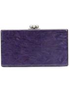 Edie Parker Box Clutch Bag - Purple