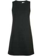 Tibi Classic Flared Mini Dress - Black