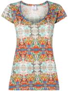 Ultràchic St. Gatti Patterned T-shirt - Neutrals