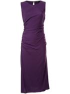 Theory Theory J0702605 H13 Plum Silk/spandex/elastane/polyester -