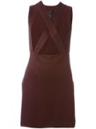 Jean Paul Gaultier Pre-owned Crisscross Front Dress - Red